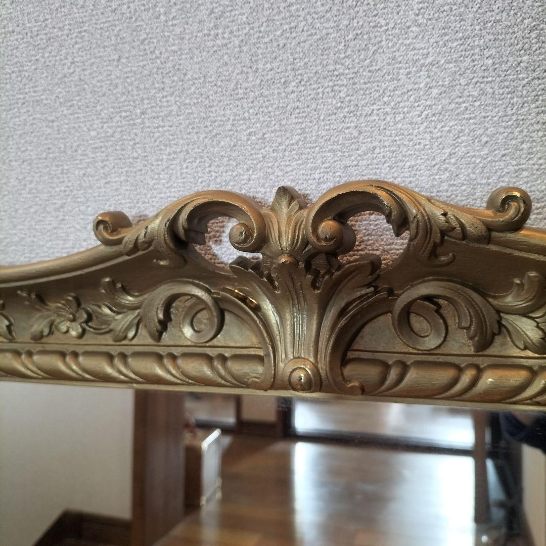 クラシック　アンティーク　壁掛け鏡　ミラー　京都