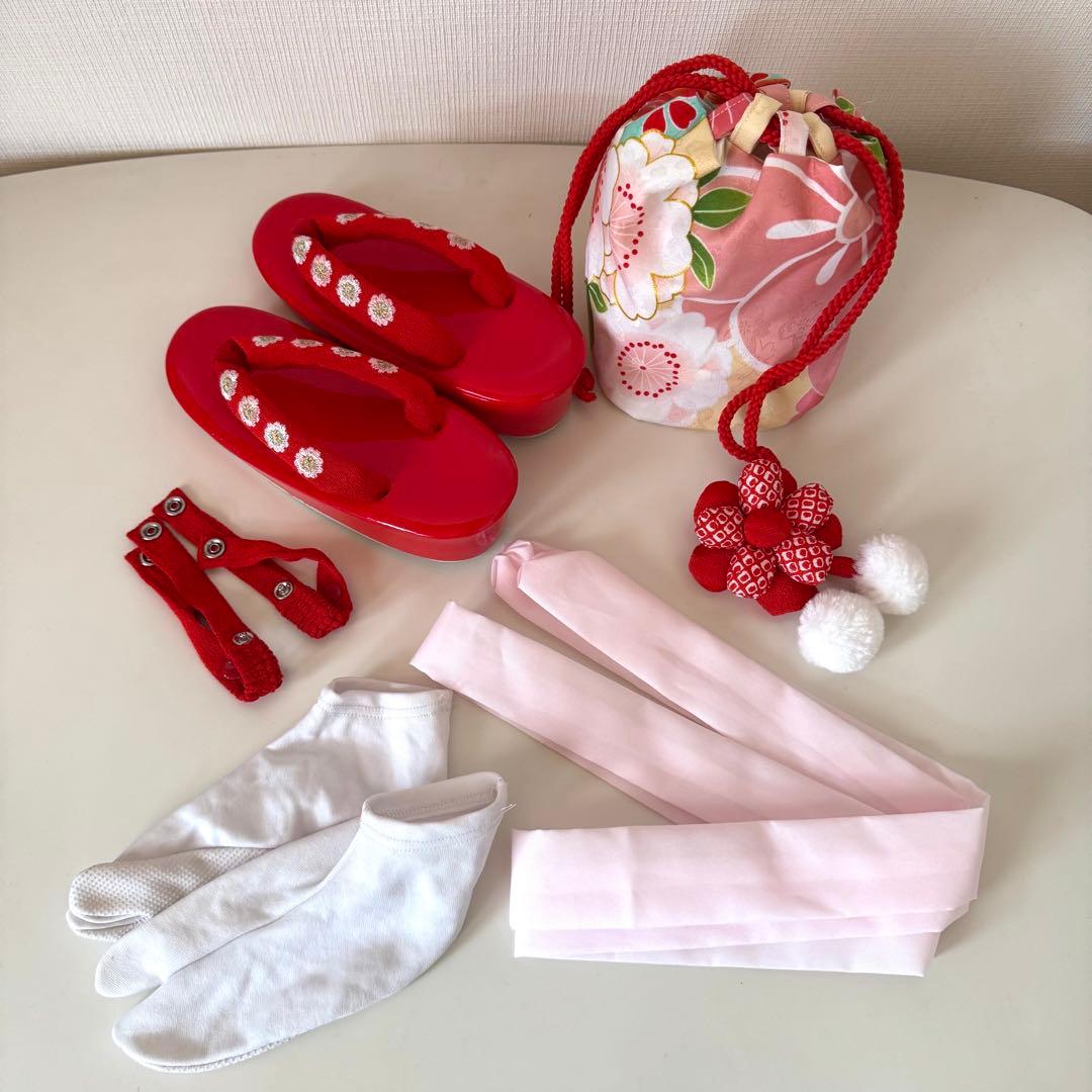 【京都花ひめブランド】七五三 被布着物セット 3歳 女の子