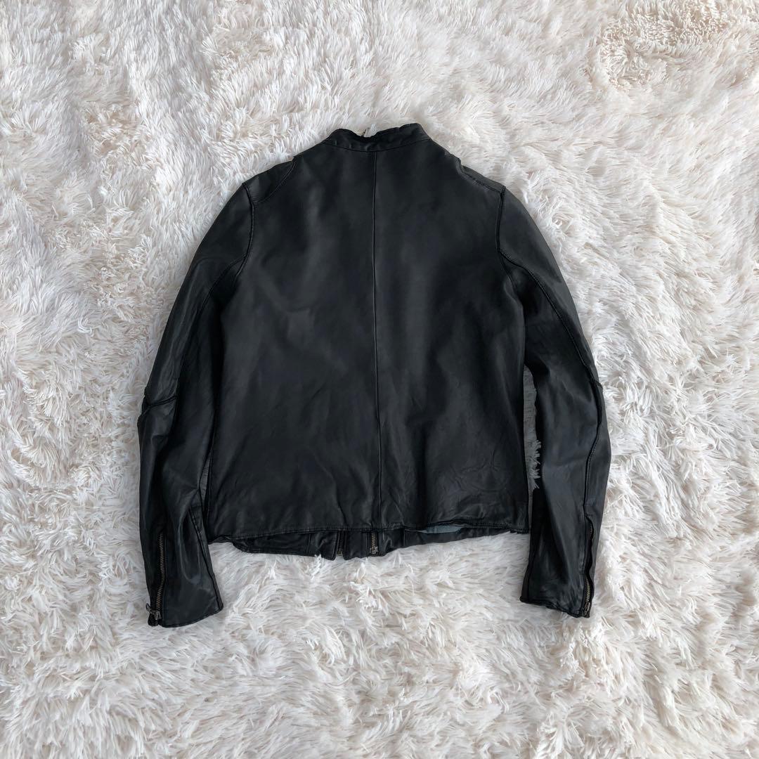 L‘Appartement×Sisiiアパルトモンレザージャケットブラック黒牛革