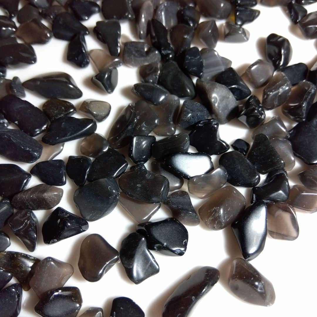 在庫整理特価　黒水晶　モリオン　さざれ　10kg　天然石　さざれ石　細石　大量