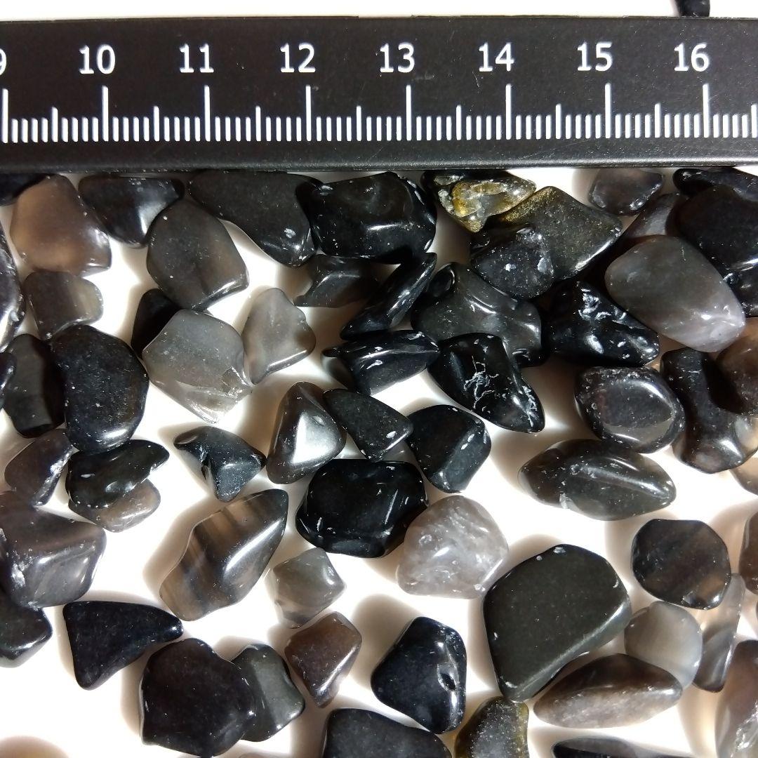 在庫整理特価　黒水晶　モリオン　さざれ　10kg　天然石　さざれ石　細石　大量