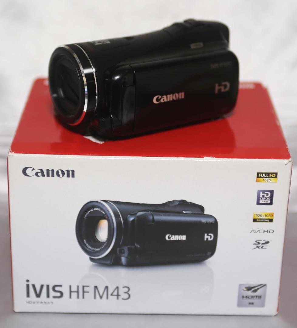 ■Canon ivis HF M43 元箱/付属品付 バッグおまけ 2011年製