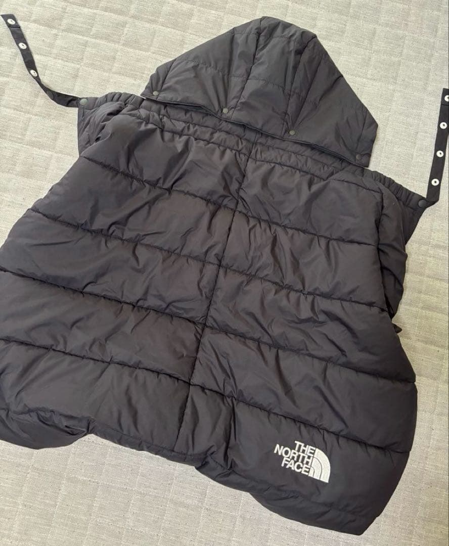 美品ノースフェイスシェルブランケットTHE NORTHFACEフットマフ抱っこ紐