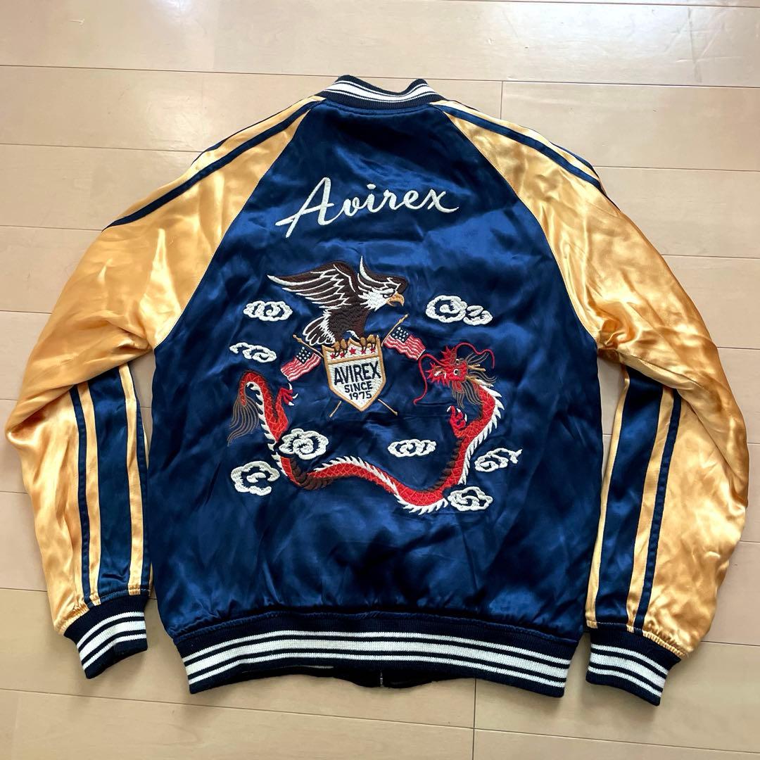 超美品！AVIREX リバーシブル スカジャン アヴィレックス ベトジャン