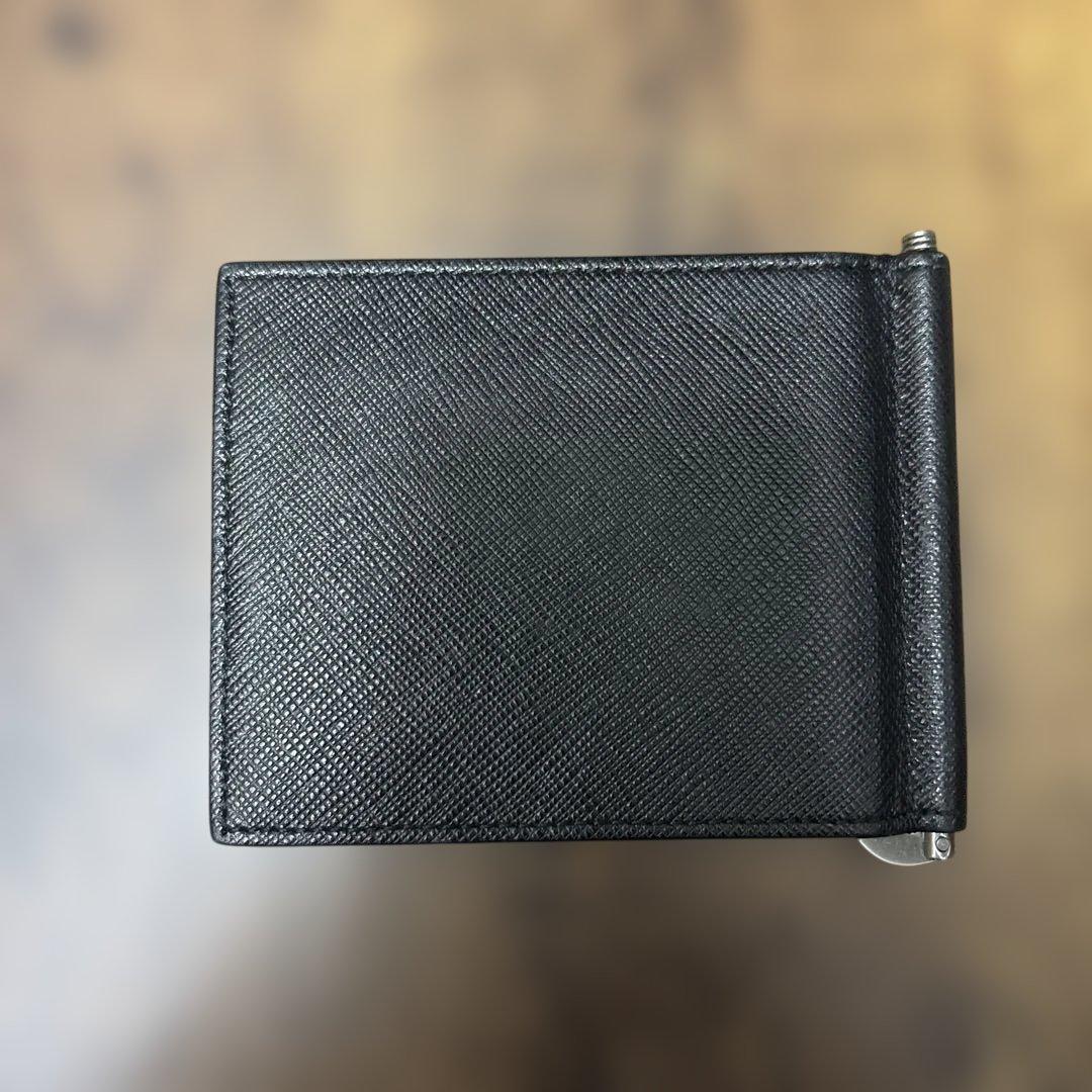 【SUN出品】PRADA レザー マネークリップ