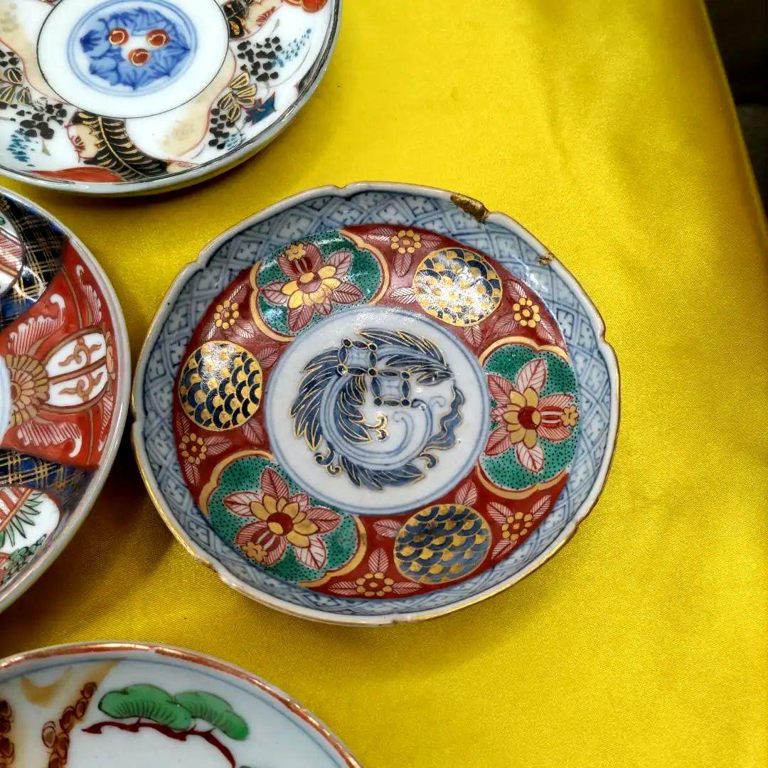 有田焼伊万里焼古伊万里大聖寺伊万里九谷焼古九谷豆皿小皿4寸皿10客アソートセット