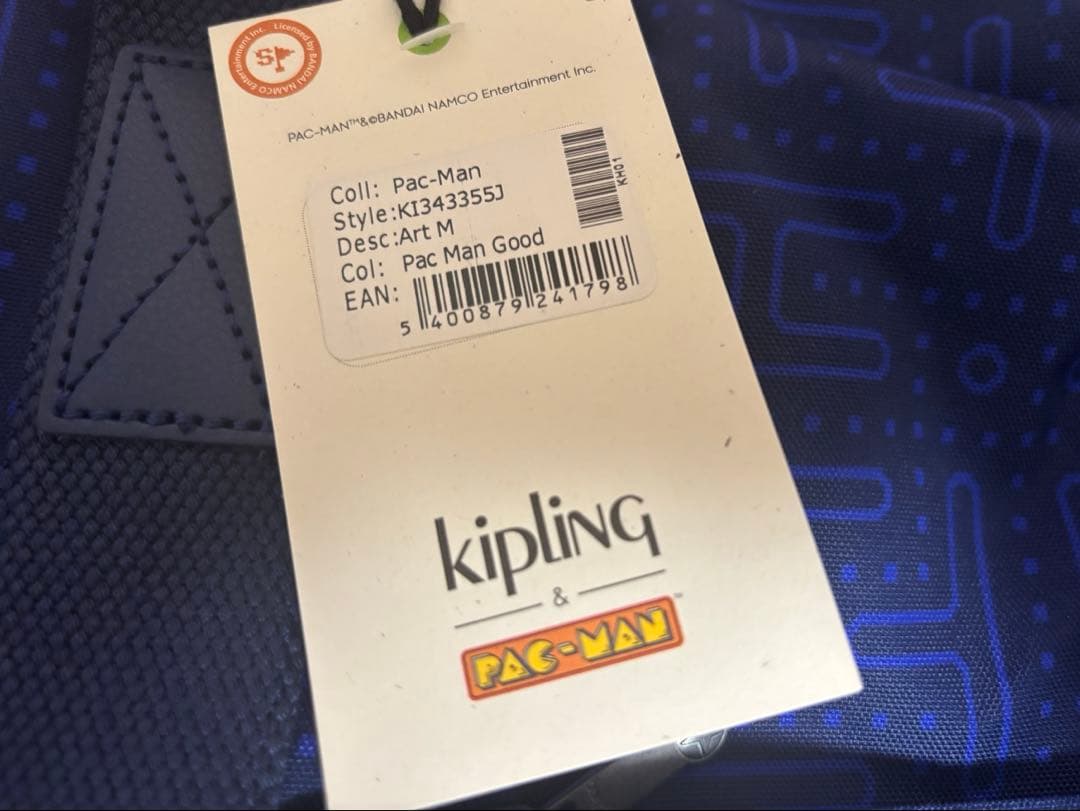 最終値下げ　Kipling Pac-Man ボストンバッグ パックマンキプリング