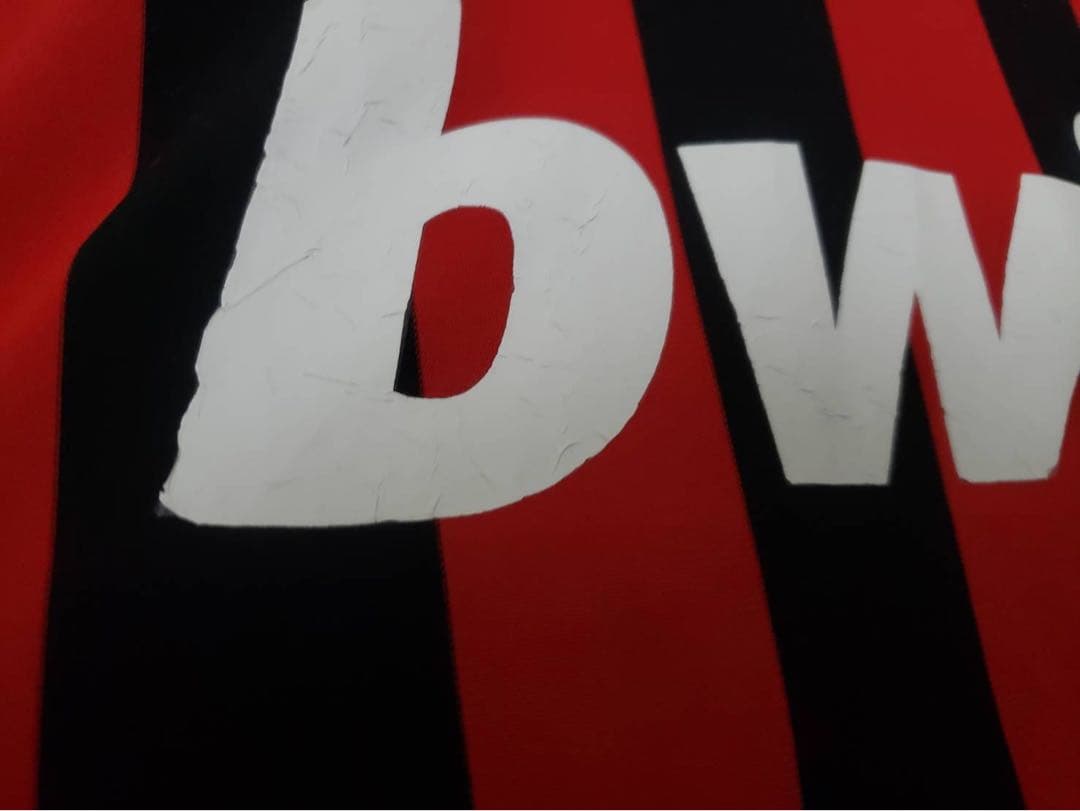 ACミラン 09/10 ホームユニフォームadidas 長袖