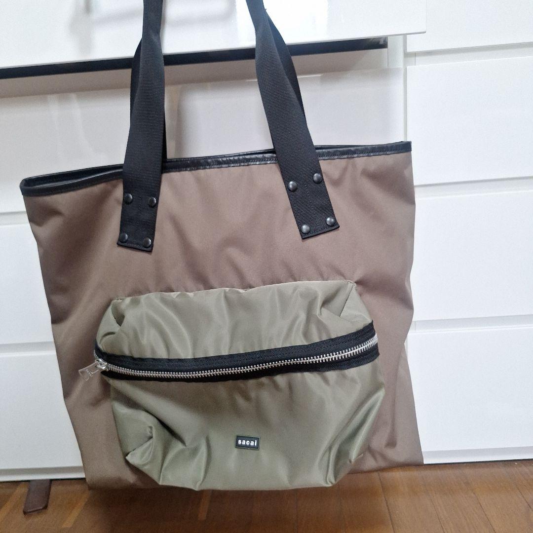 51,700円 sacai 25年 Pocket Tote Bag Large