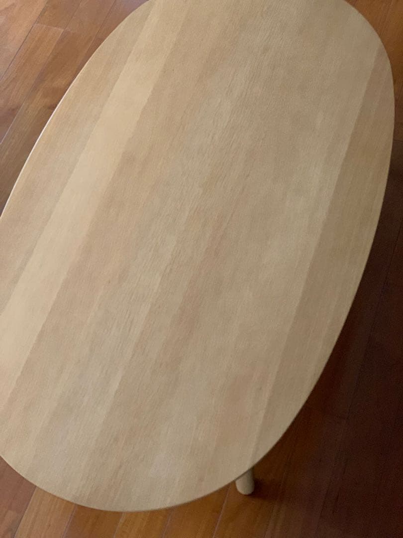 MUJI 無印良品 楕円こたつ (大)ナチュラル MJ-KD1-N ローテーブル