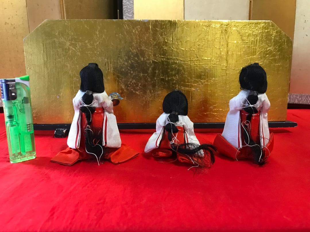 《特注品　珍品　希少》大正時代のお雛様 極小芥子雛15人揃 ひな祭り 雛人形