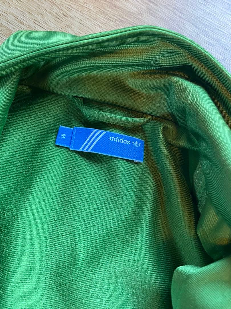 adidas グリーン ジャージ レディース Mサイズ 希少カラー