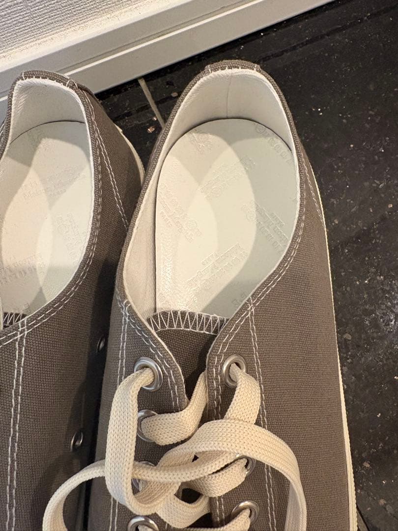 【新品未使用】Maison Margiela タビスニーカー グレー