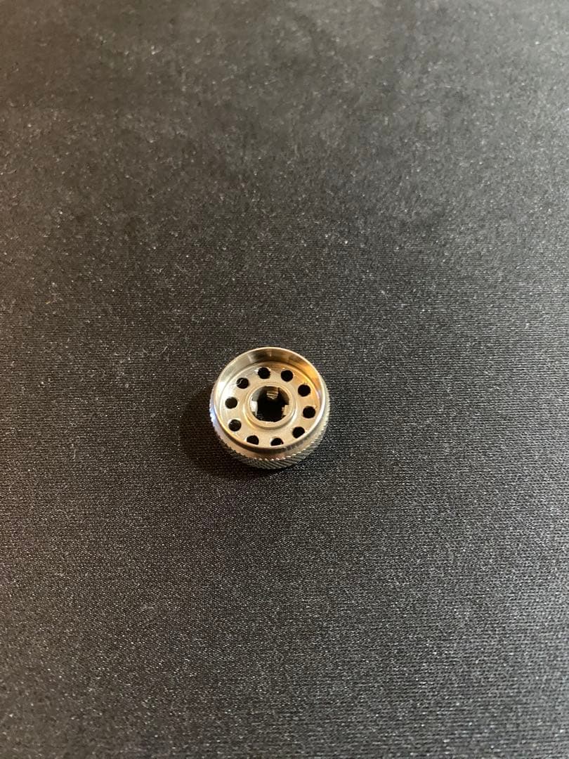 WCS ABU カーディナル3 ドラグノブ　ニッケルメッキ