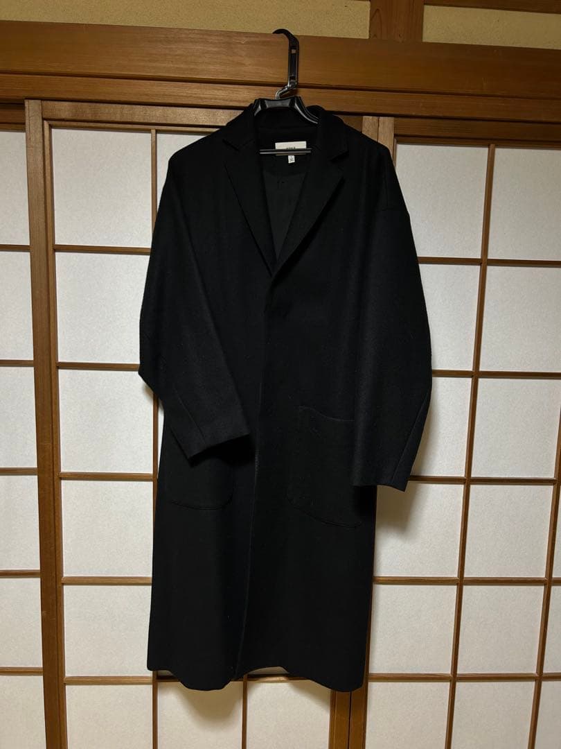 HYKE チェスターコート　黒　サイズ1