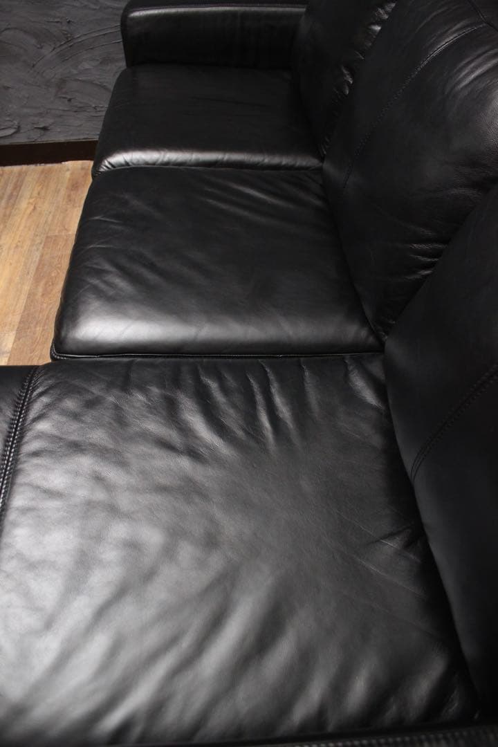首都圏送無料〜レザーワールド総革約40万 コーナー　カウチ　ソファ 極上一流本革