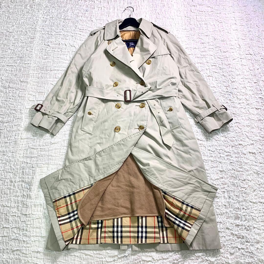 Burberry'sバーバリー カシミヤ混ライナー　トレンチコート ノバチェック