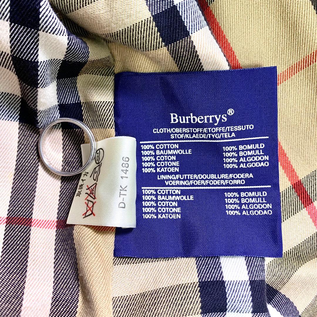 Burberry'sバーバリー カシミヤ混ライナー　トレンチコート ノバチェック