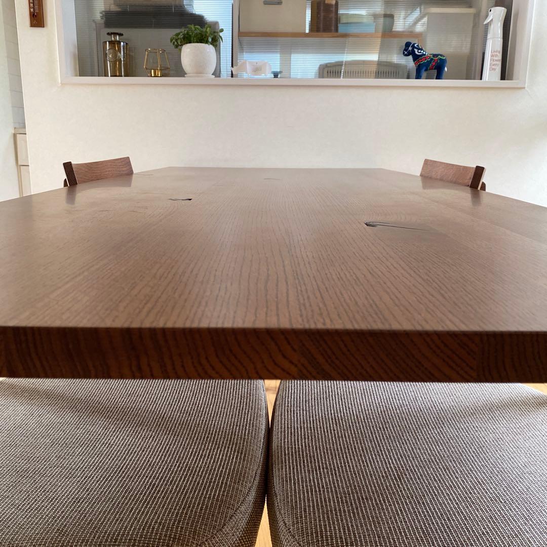 【飛騨産業】ダイニングテーブル 180 キツツキマーク ＊ダイニング5点セット＊