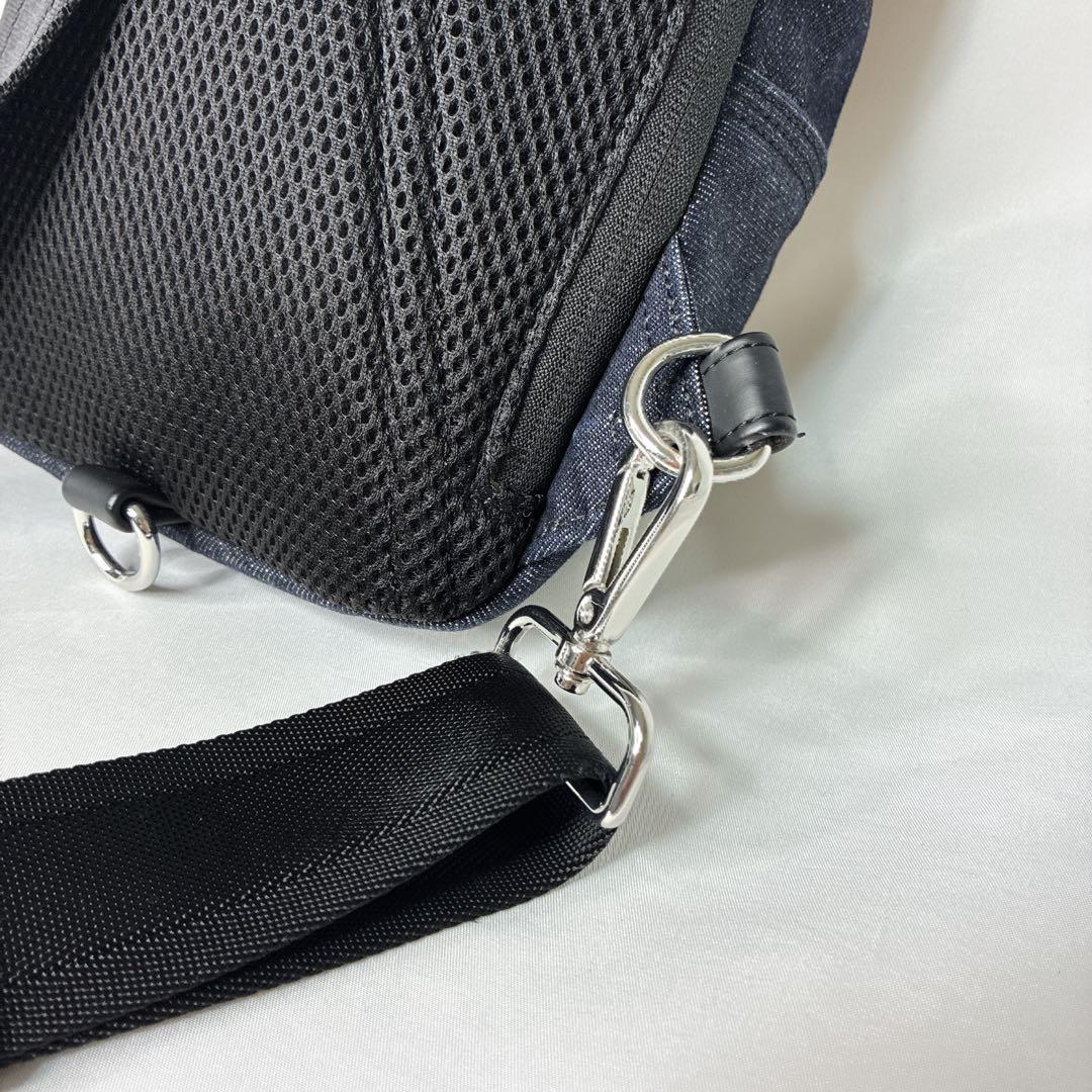 【未使用】DIESEL ディーゼル ボディバッグ デニム