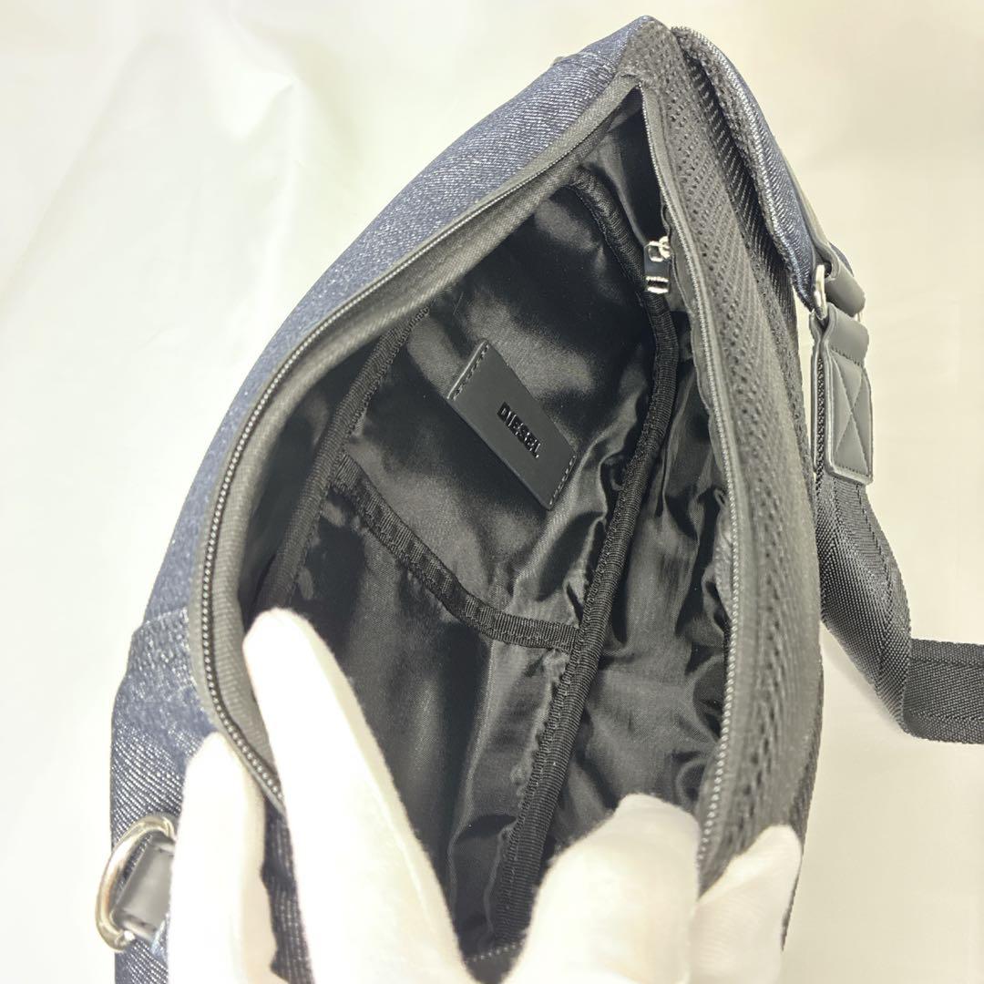 【未使用】DIESEL ディーゼル ボディバッグ デニム