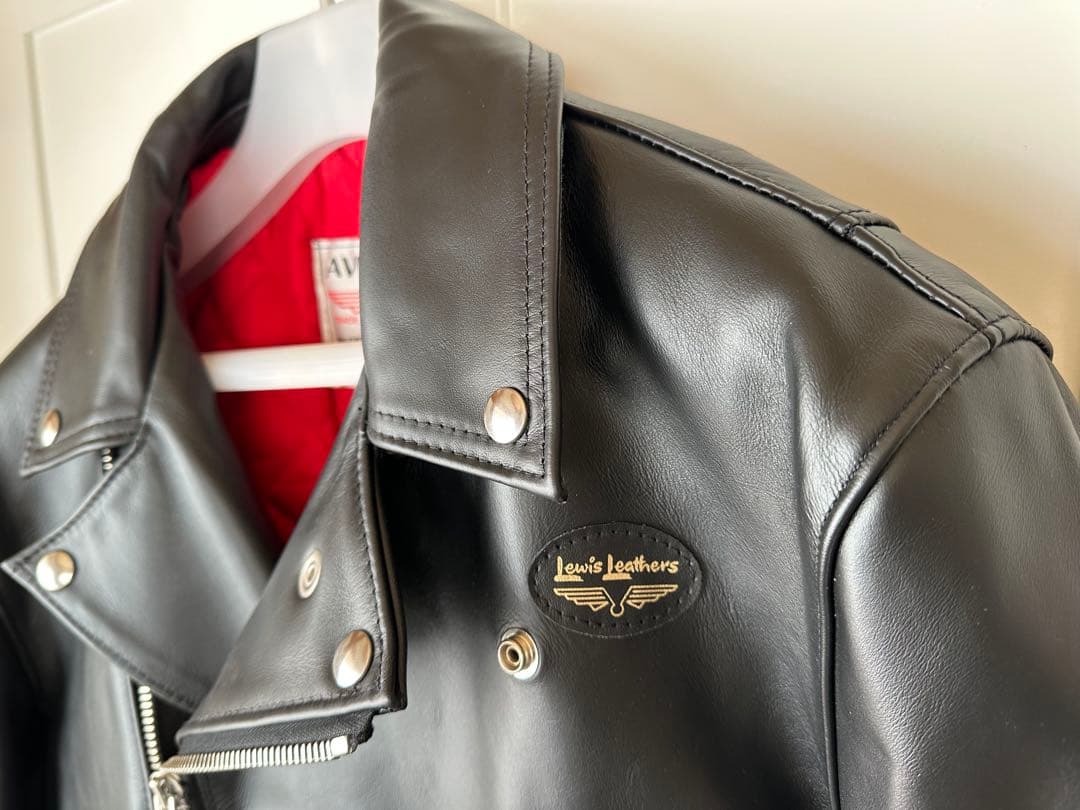 極美品★ルイスレザー★ギャランティ付★441TH★サイクロン★ホースハイド★