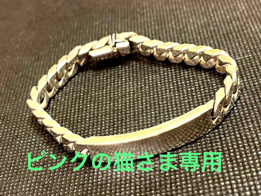 UNO-A-ERRE ウノアエレ 925 メンズ ブレスレット　約19cm