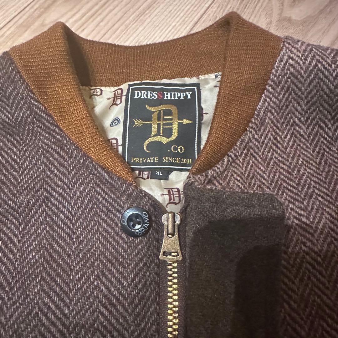DRESS HIPPY × HARRIS TWEEDジャケット ブルゾン