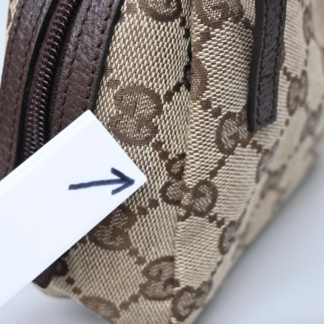 ■ 48180★年 グッチ GGキャンパス ミニバッグ ポーチ GG柄