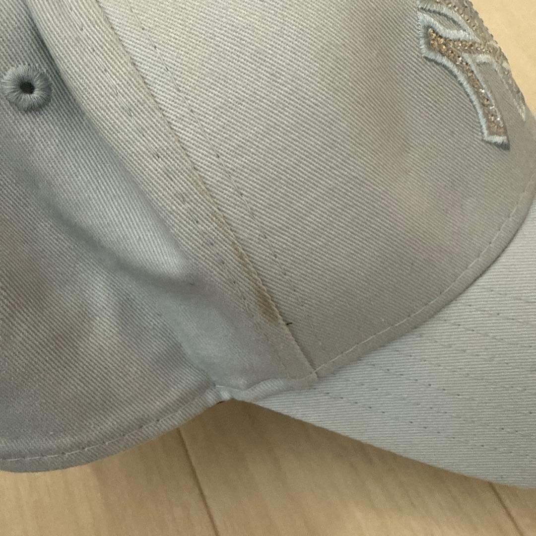 【new era】9forty ストーンキャップ　水色