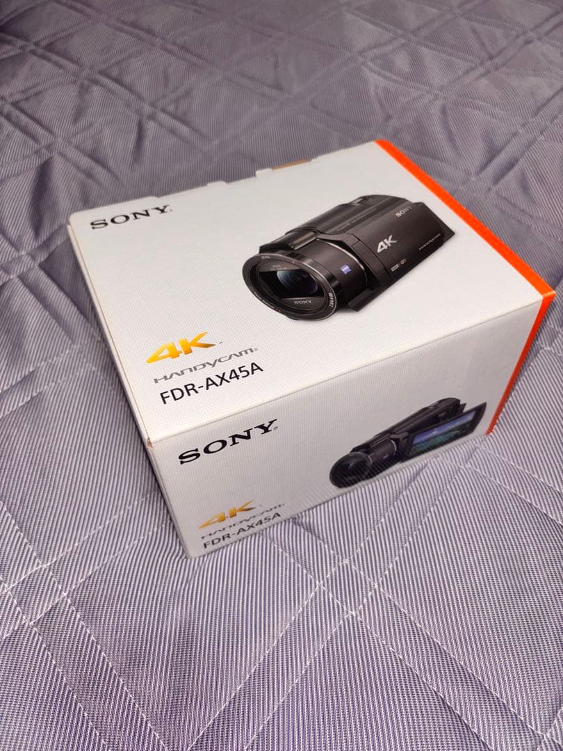 SONY4K ビデオカメラ FDR-AX45A ブロンズブラウン予備バッテリー有