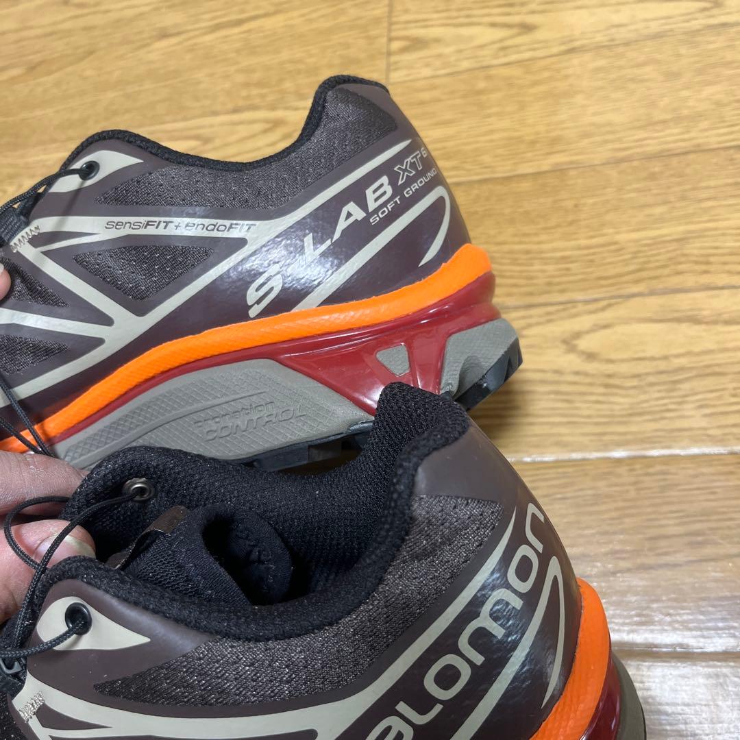 Salomon S/LAB XT-6 ブラウン/オレンジ