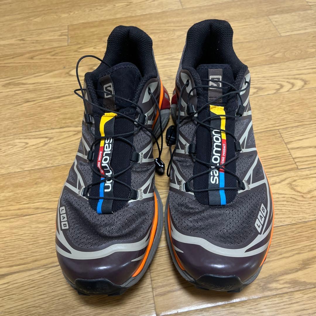 Salomon S/LAB XT-6 ブラウン/オレンジ