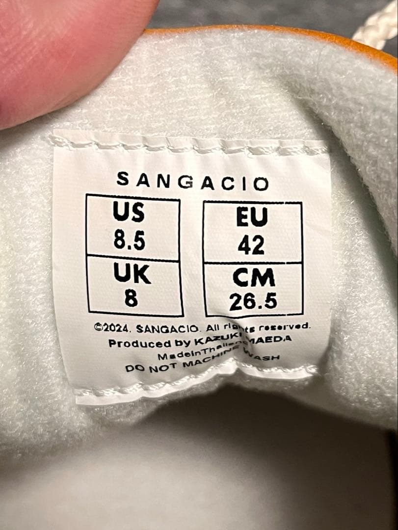 SANGACIO サンガッチョ にゅ〜ずオレンジ にゅ 未使用