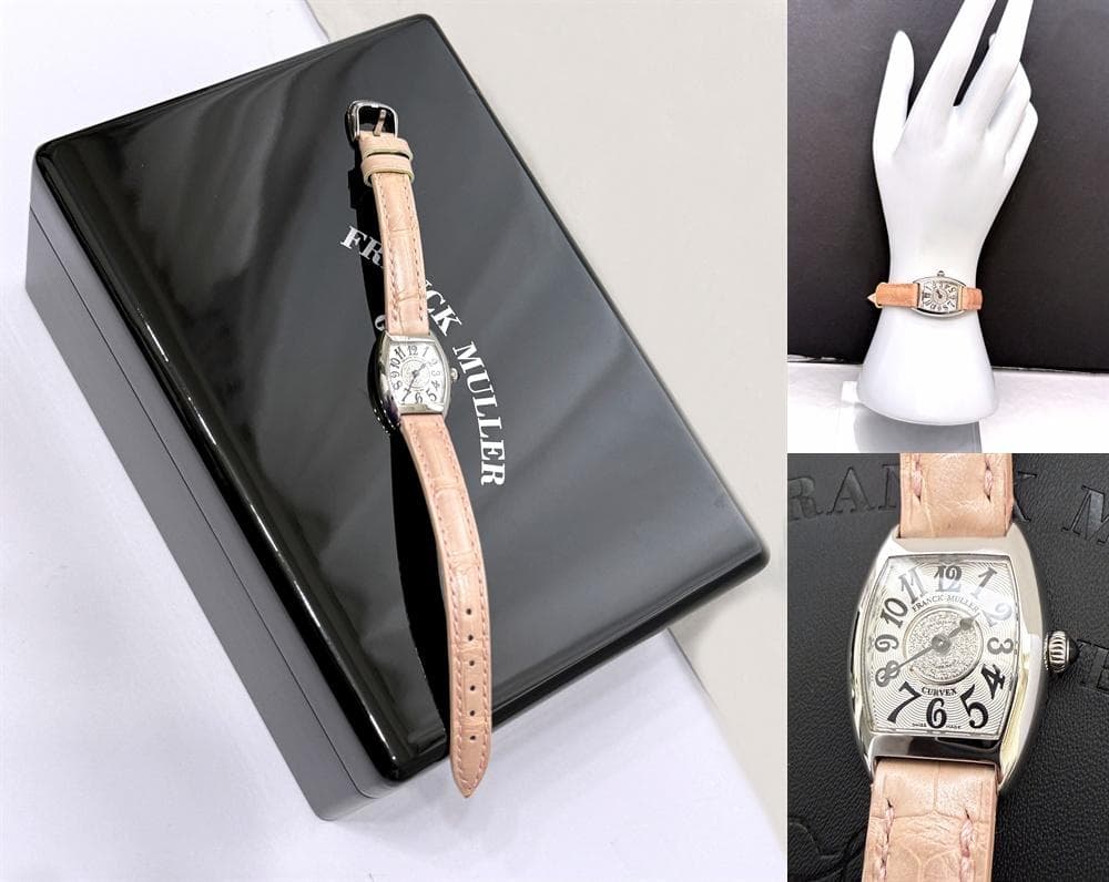 2025　国内ギャラ 完備　定価126万　フランクミュラー　プティ　ダイヤ　時計