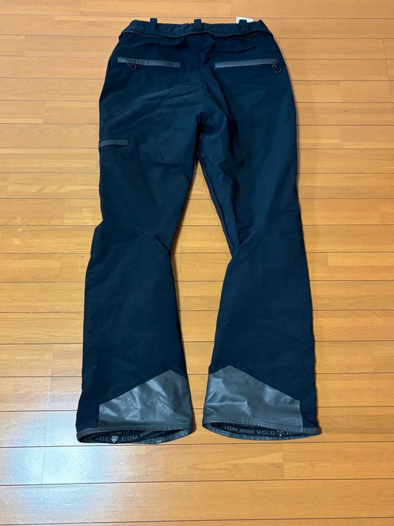 VOLCOM GORE-TEX スノーボードウェア 上下セット イエローブラック