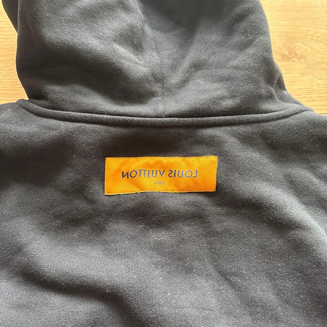 Louis Vuitton ブラック パーカー 24SS バージル