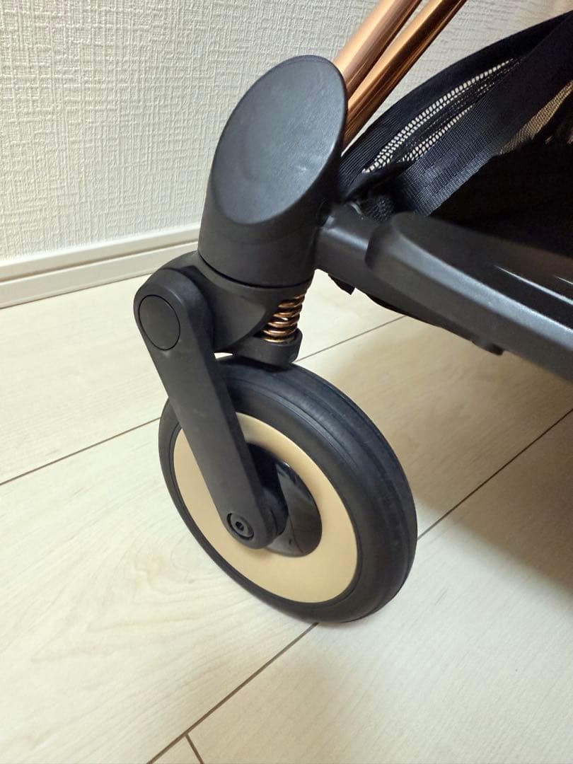 美品 サイベックス COYA コヤ ベビーカー ピンクゴールド バンパー付