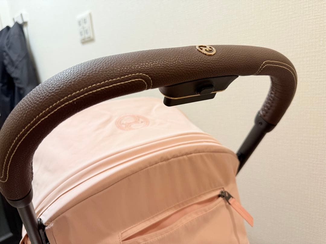 美品 サイベックス COYA コヤ ベビーカー ピンクゴールド バンパー付