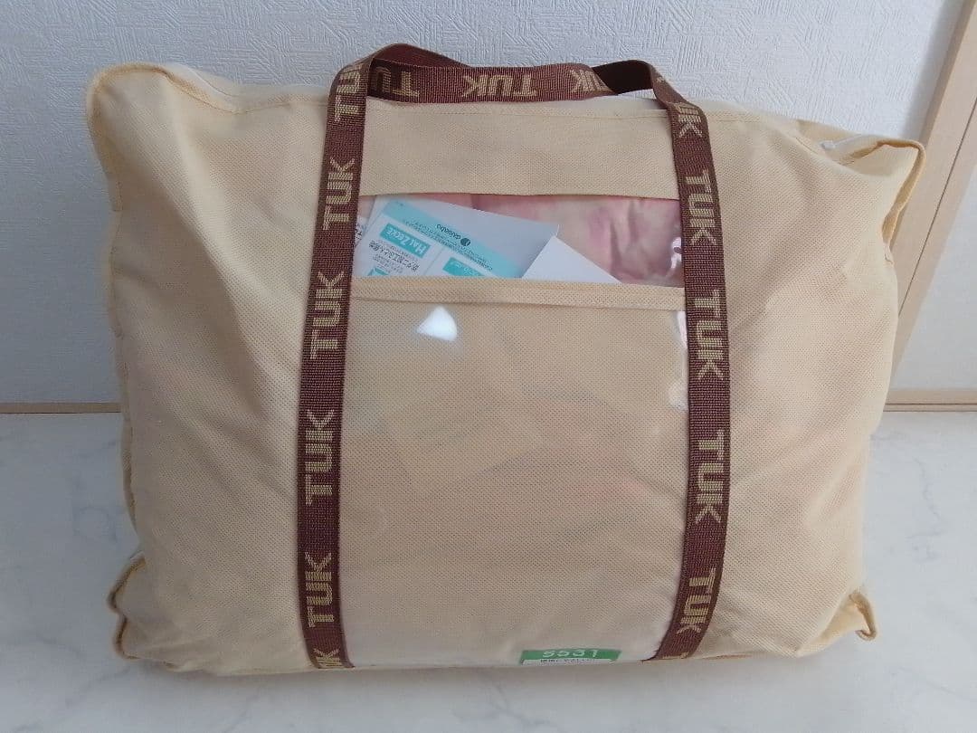 ☆未使用☆ 東洋羽毛 TUK シエスタ ベッドパッド 敷パッド 羽毛 シングル