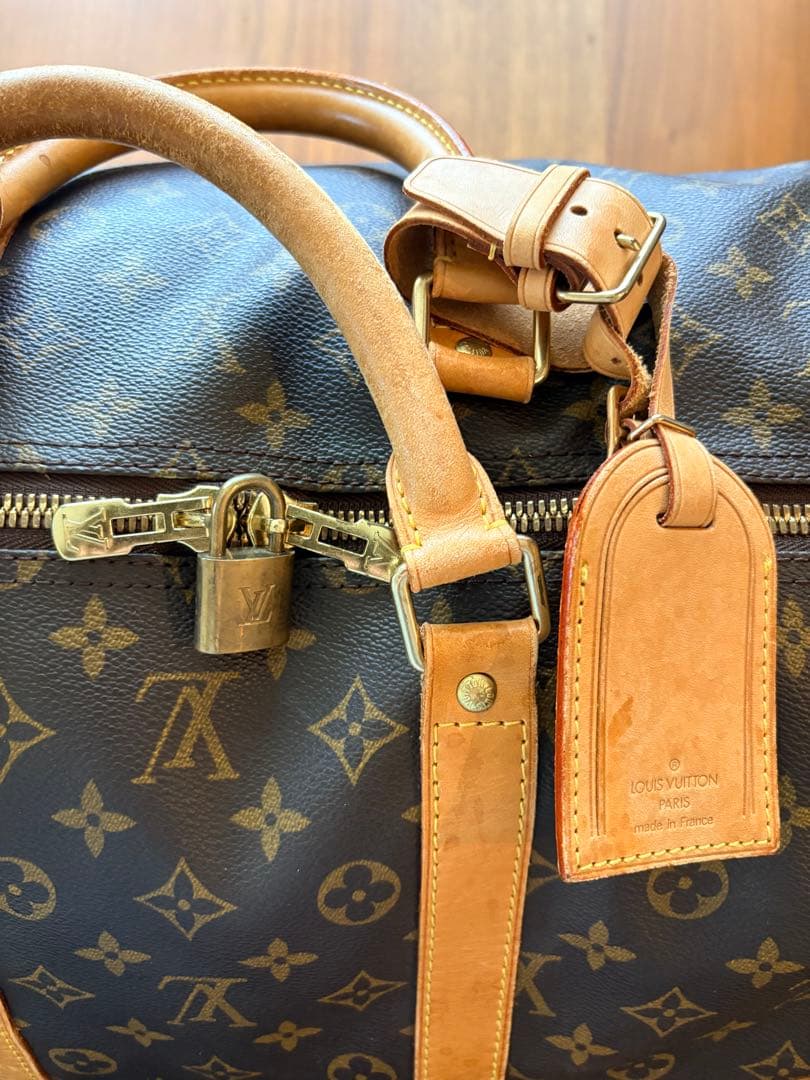 Louis Vuitton ボストンバッグキーポル55バンドリエールモノグラム