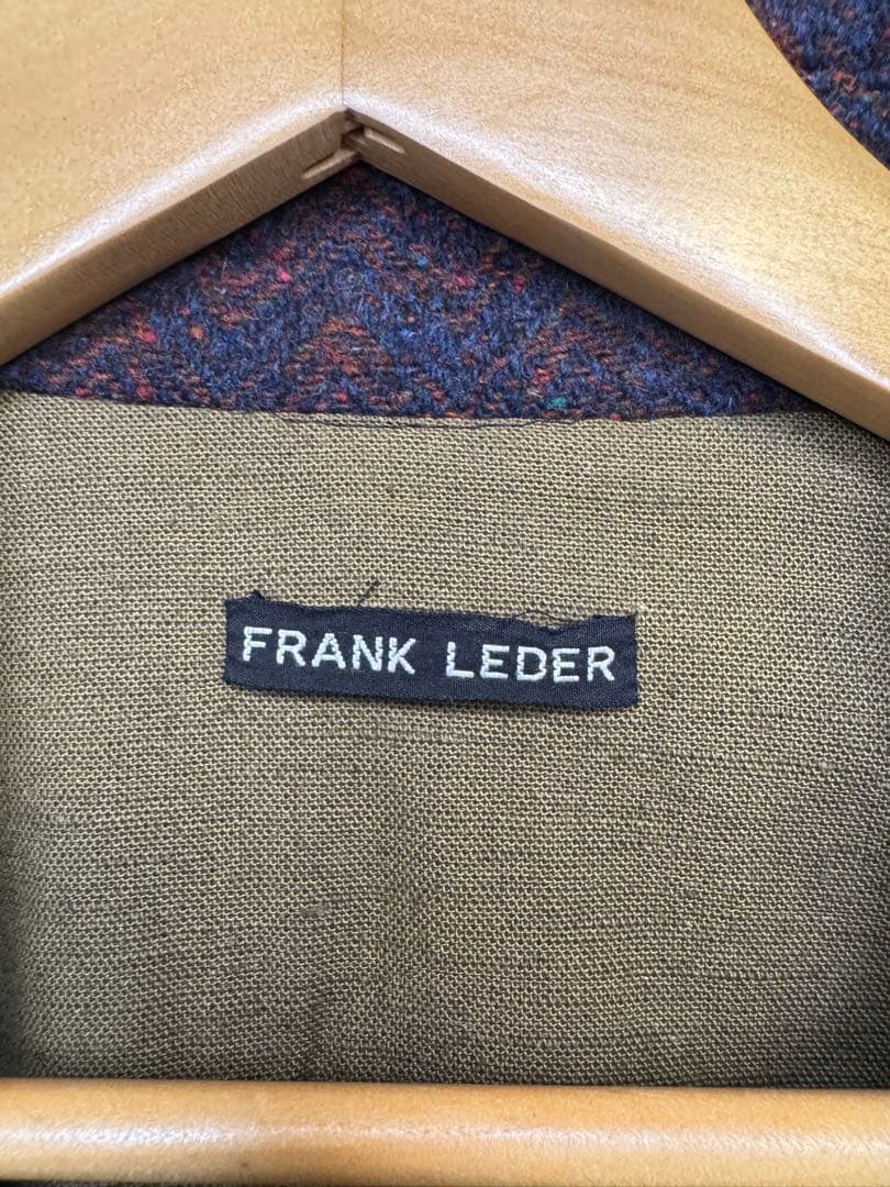 FRANKLEDER フランクリーダー　コート　ヘリンボーン　サイズS
