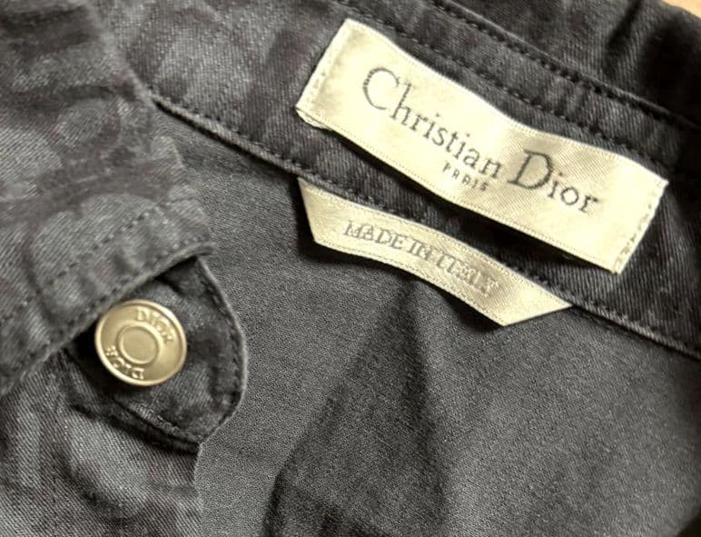 Dior ディオール オブリーク柄 シャツ タグ無し