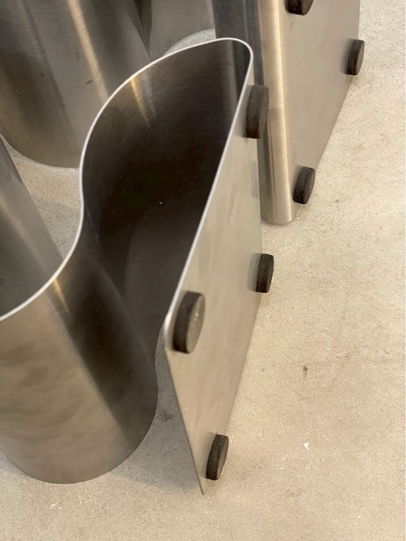 ワインラック ステンレス製 モダン ミッドセンチュリー ワインボトルスタンド