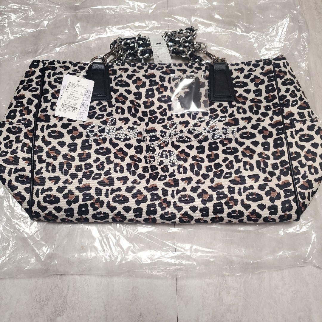 GYDA ジェイダ 店舗限定ノベルティ レオパード柄バック チャーム付き