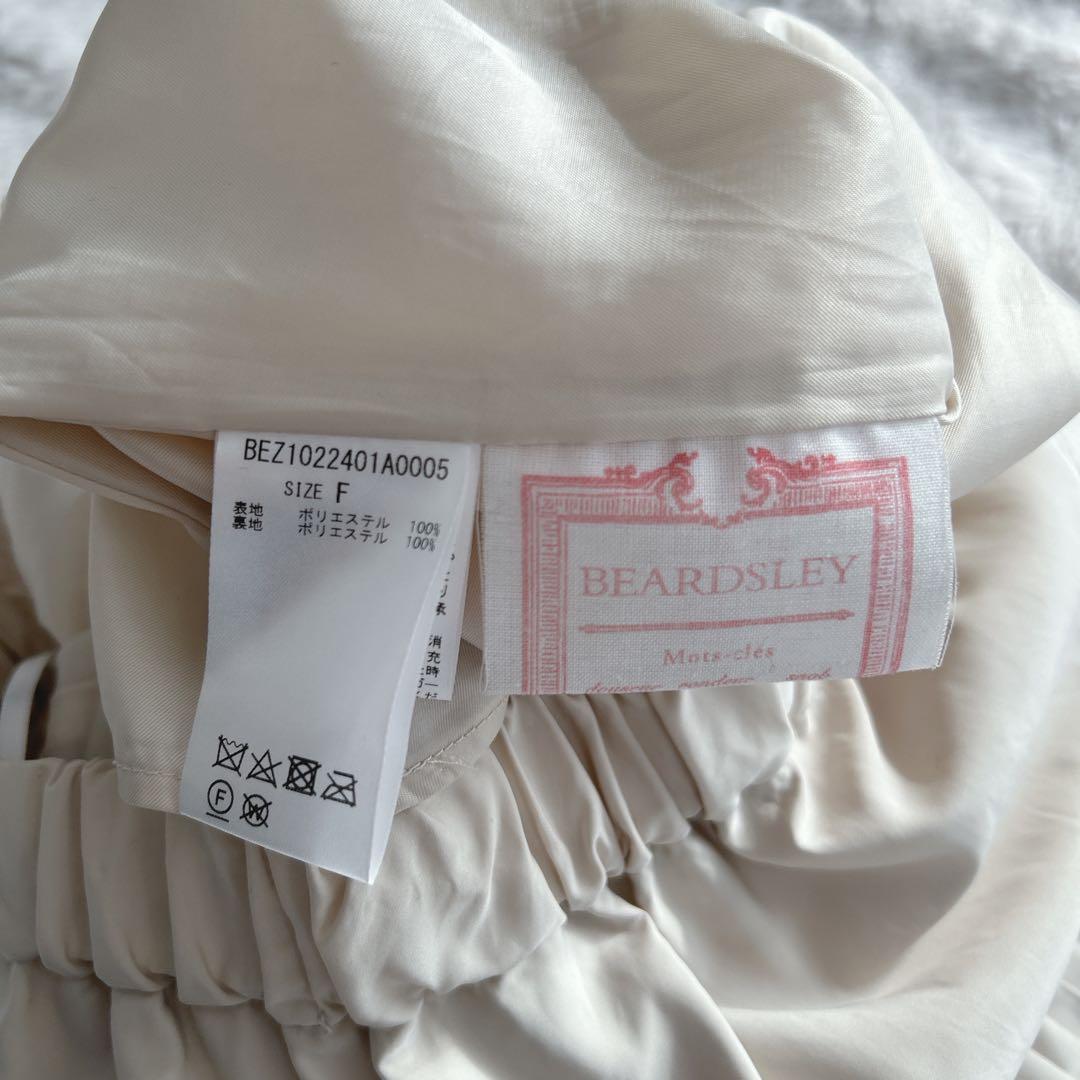 ビアズリー★プリーツティアードスカート FREE