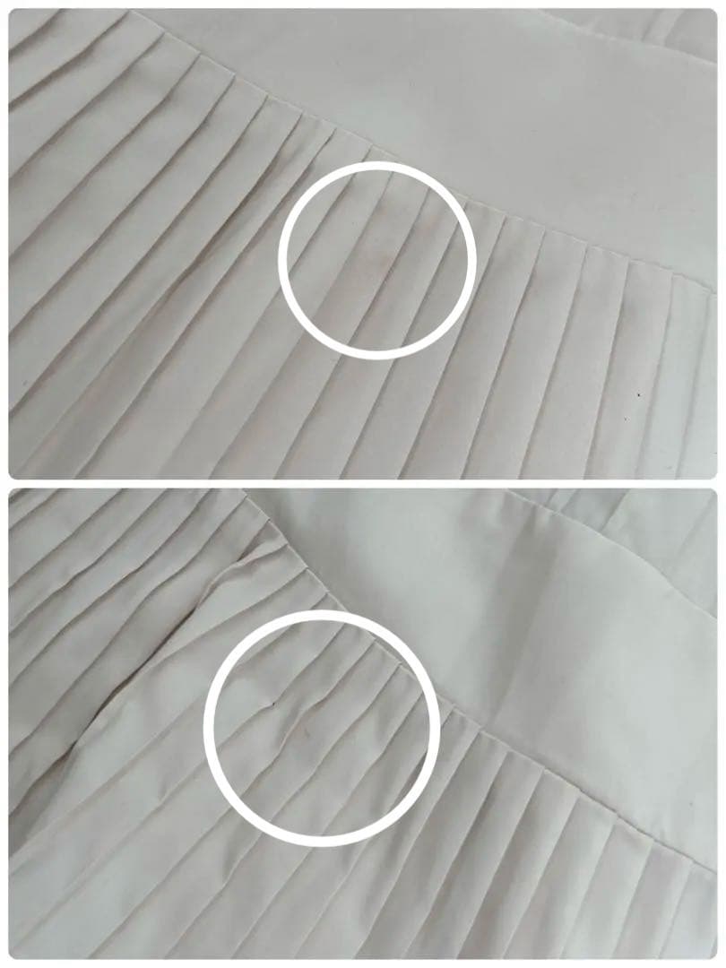 ビアズリー★プリーツティアードスカート FREE