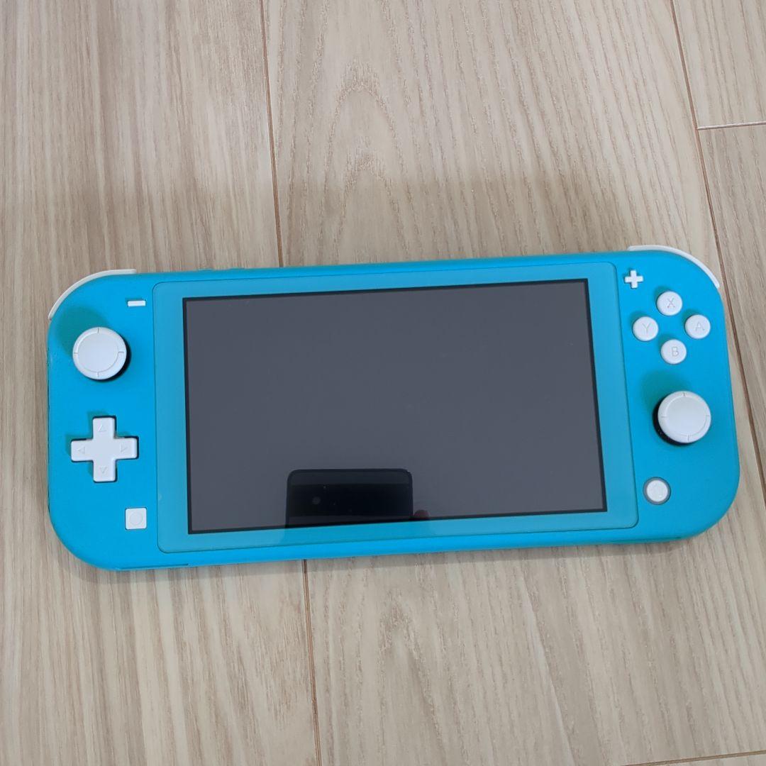 Nintendo Switch Lite ターコイズ GRIP CASE付き