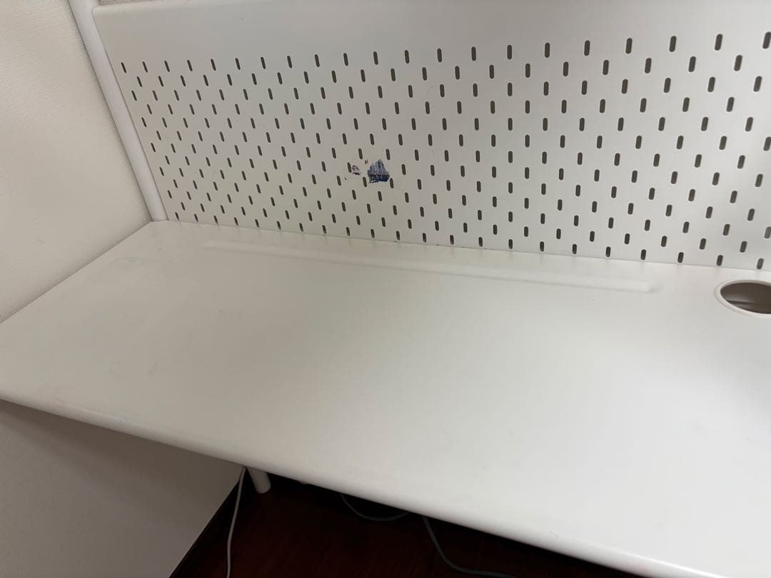 【引き取り限定】IKEA VITVAL ロフトベッド　デスク付