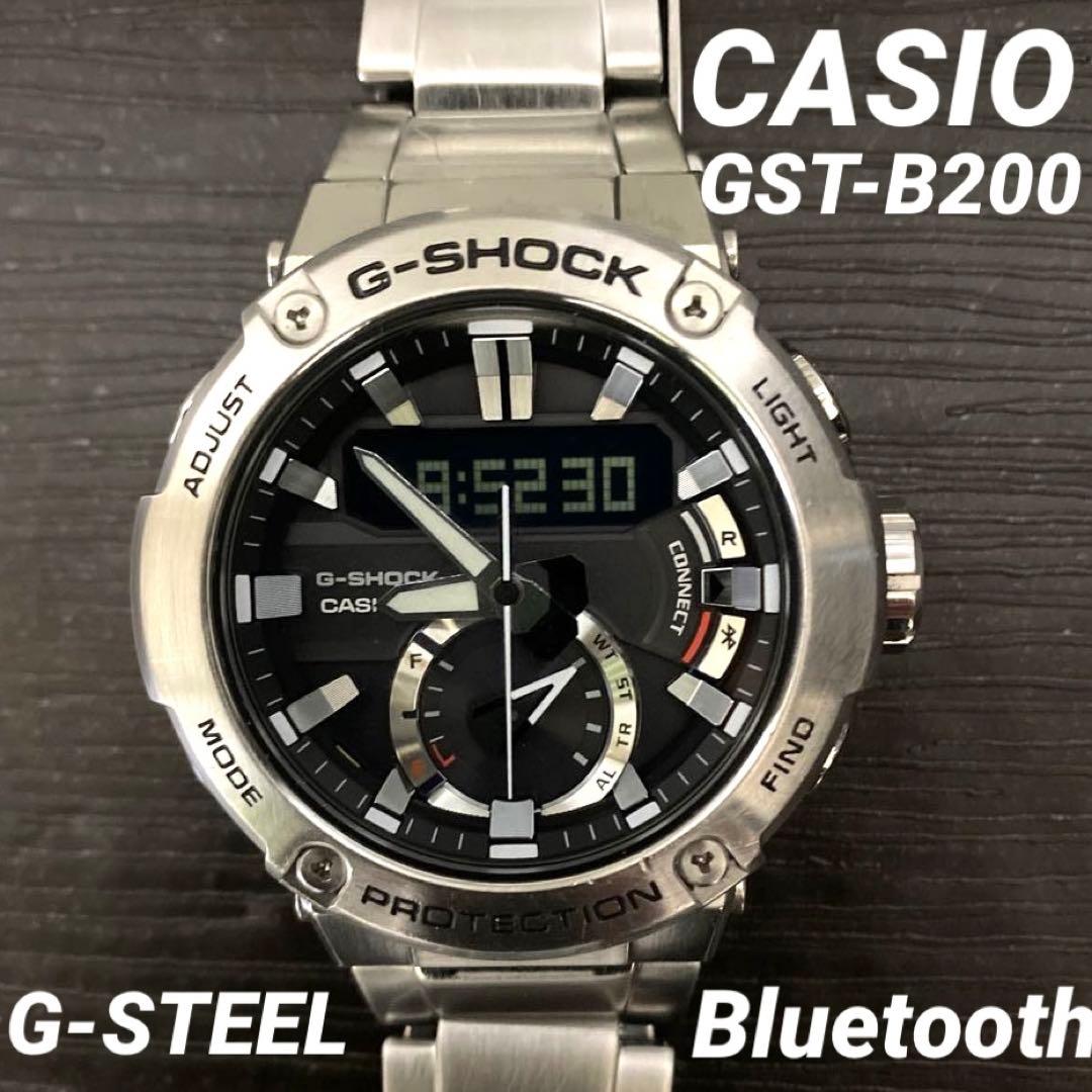 ま*と様 【稼働品】GST-B200 G-SHOCK タフソーラーBluetoo